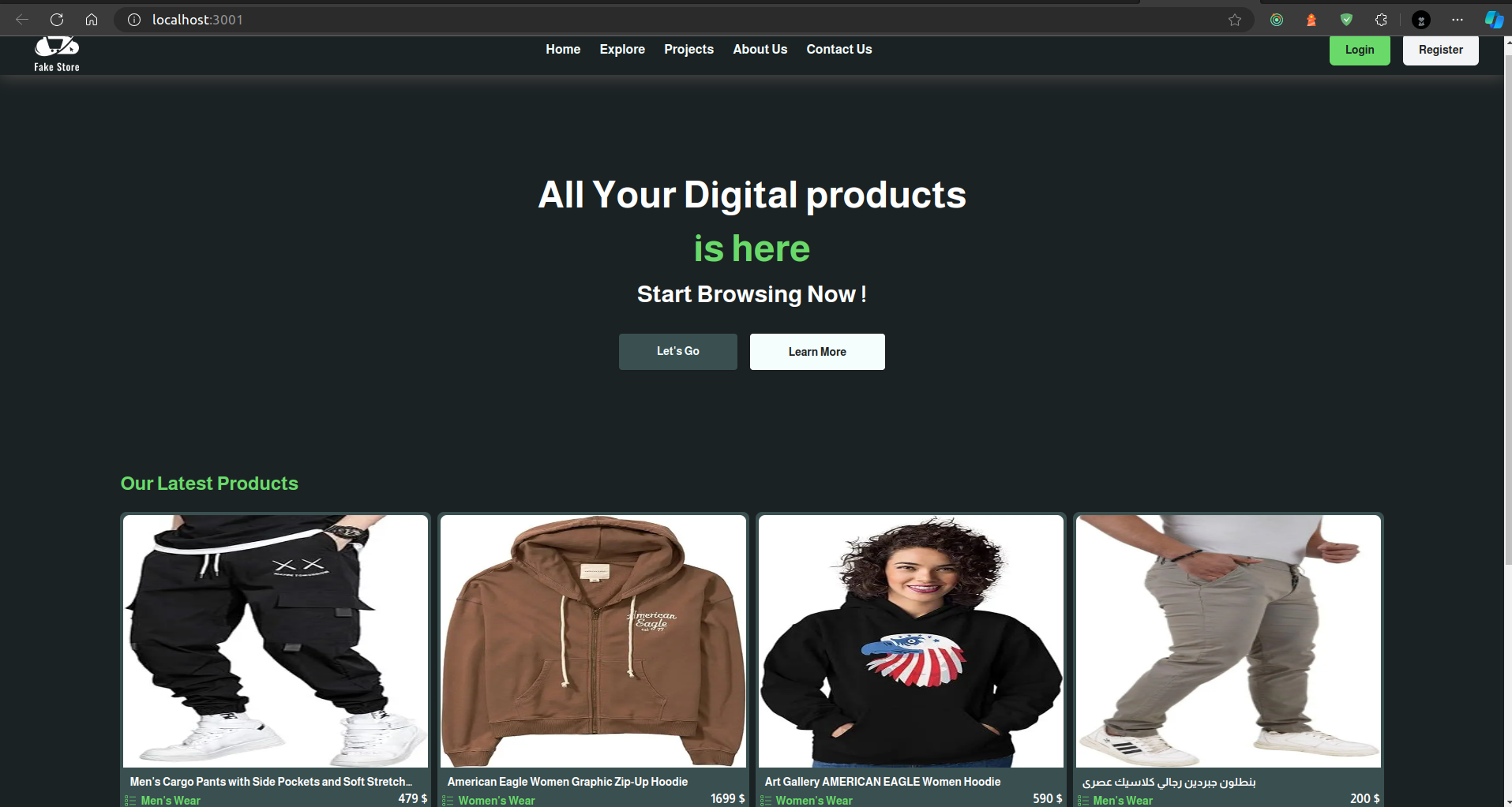 Fake Store - E-commerce platform