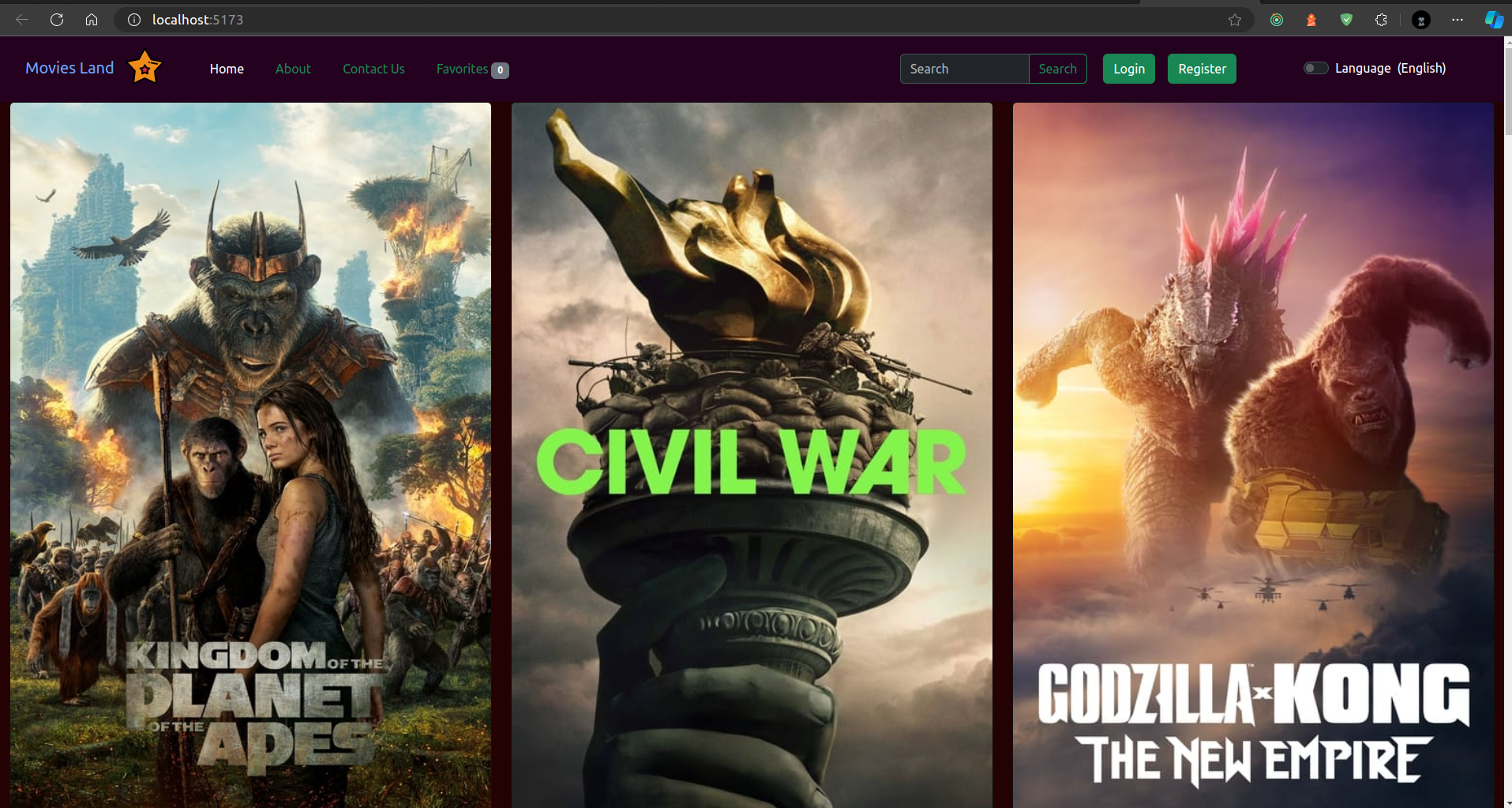 Movies Land - Movies watching platform