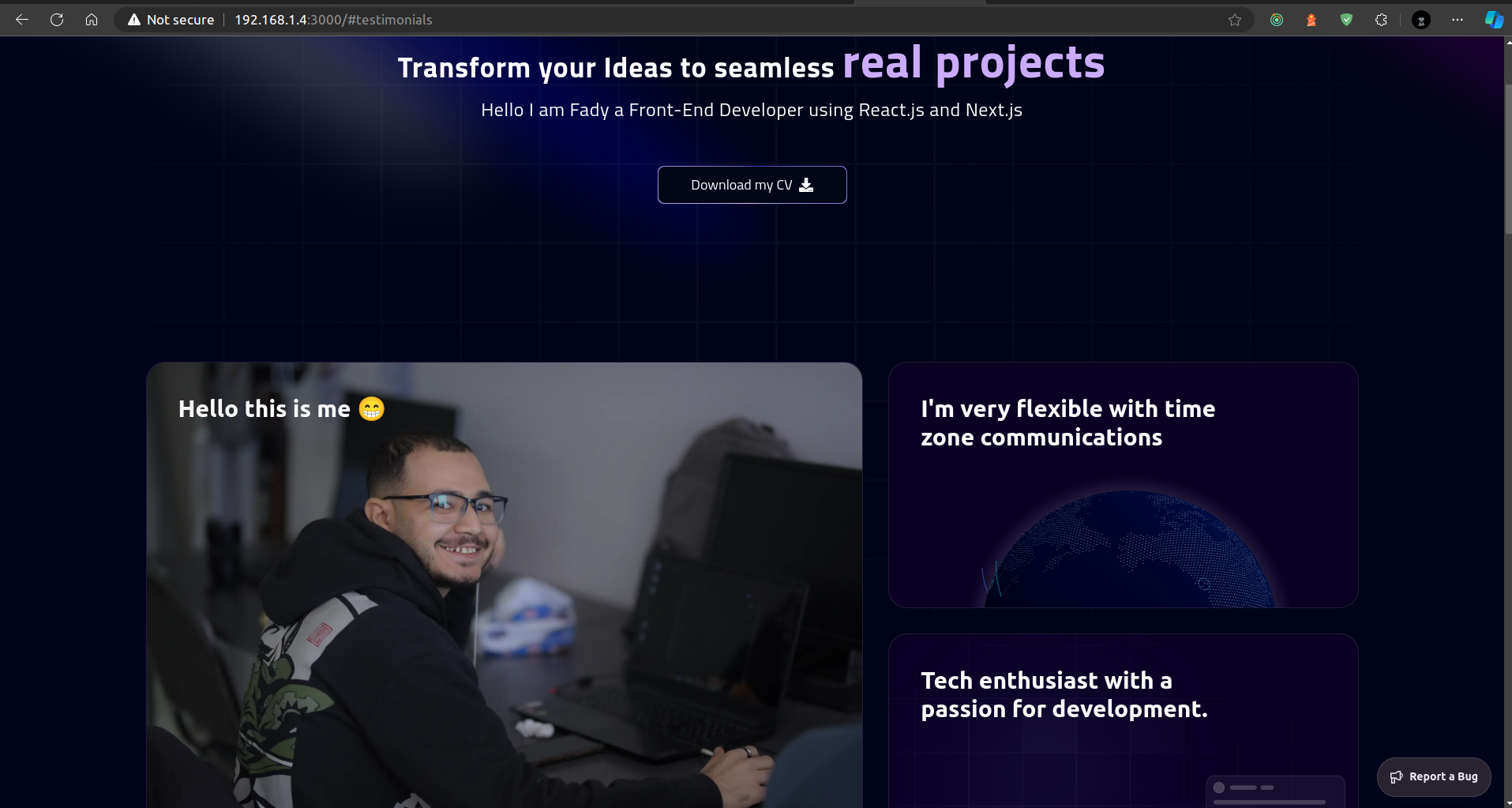 My Next.js Personal Portfolio